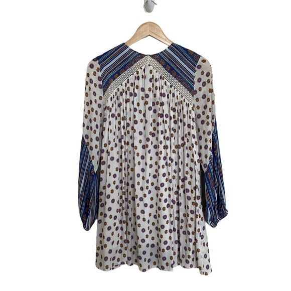 Free People Rain Shine Printed Swing Dress - Picture 9 of 13